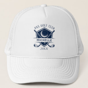 Personalisierter Golfschläger Name Classic Truckerkappe