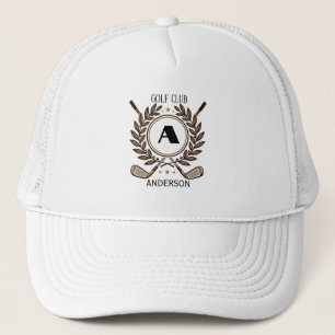Personalisierter Golfschläger-Name Custom Trucker  Truckerkappe