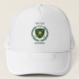 Personalisierter Golfschläger-Name Custom Trucker Truckerkappe