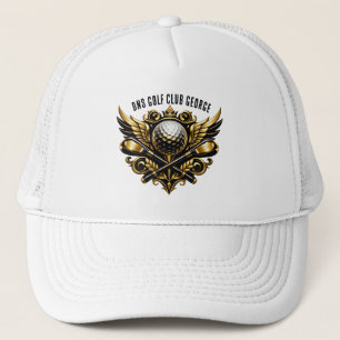 Personalisierter Golfschlägername Klassisch Truckerkappe