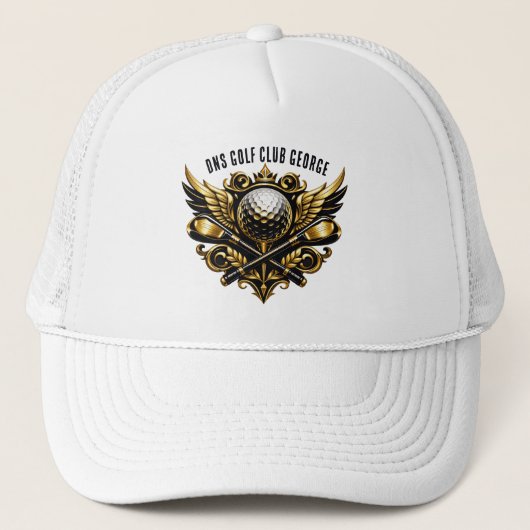 Personalisierter Golfschlägername Klassisch Truckerkappe (Vorderseite)