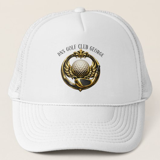 Personalisierter Golfschlägername Klassisch Truckerkappe (Vorderseite)