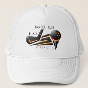 Personalisierter Golfschlägername Klassisch Truckerkappe