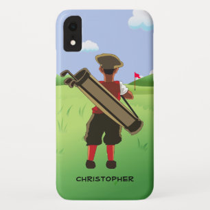 Personalisierter Golfspieler auf Golfkurs Case-Mate iPhone Hülle