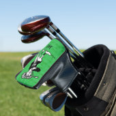 Personalisierter Golfspieler Cartoon Golf Headcover (In Situ)