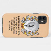 Personalisierter Golftipp Golfer iPhone 5 Fall Case-Mate iPhone Hülle (Rückseite (Horizontal))