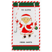 Personalisierter Golfurlaub Kleine Geschenktasche Kleine Geschenktüte (Vorderseite)