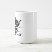 Personalisierter Golfwagen Kaffeetasse (Mittel)
