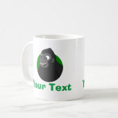 Personalisierter Gorilla Cartoon Kaffeepause Tasse (Vorderseite Links)