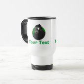 Personalisierter Gorilla Cartoon Reisebecher (Vorderseite Links)