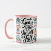 Personalisierter Gott ist in ihren Christlichen Fr Tasse (Links)