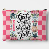 Personalisierter Gott ist in ihren Christlichen Fr Zubehörtasche (Vorderseite)