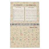 Personalisierter Gott segnen Kalender (Feb 2027)