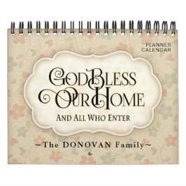 Personalisierter Gott segnen Kalender