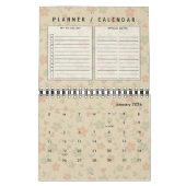 Personalisierter Gott segnen Kalender (Jan 2026)