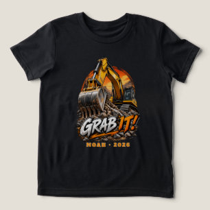 Personalisierter Grab It Heavy Bagger Tri-Blend Shirt