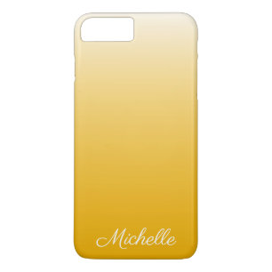 Personalisierter Gradient Ober gelb Case-Mate iPhone Hülle