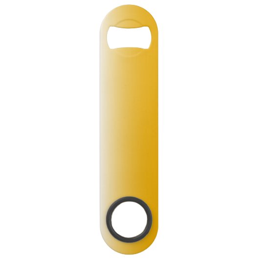 Personalisierter Gradient Ober gelb Speedflaschenöffner (Rückseite)