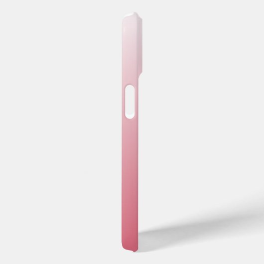 Personalisierter Gradient Ober Lachs Rosa Case-Mat Case-Mate iPhone Hülle (Rückseite / Rechts)