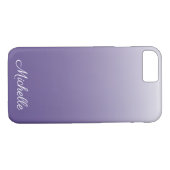 Personalisierter Gradient ombre Ultra Violet Case-Mate iPhone Hülle (Rückseite (Horizontal))