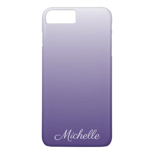 Personalisierter Gradient ombre Ultra Violet Case-Mate iPhone Hülle (Rückseite)
