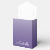 Personalisierter Gradient ombre Ultra Violet Geschenkschachtel (Geöffnet)