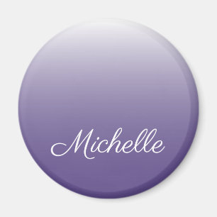 Personalisierter Gradient ombre Ultra Violet Magnet