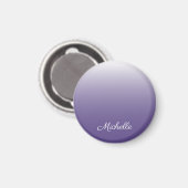 Personalisierter Gradient ombre Ultra Violet Magnet (Vorderseite/Rückseite)