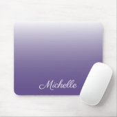 Personalisierter Gradient ombre Ultra Violet Mousepad (Mit Mouse)