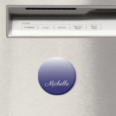Personalisierter Gradientenblau Magnet (In Situ (Geschirrspüler))