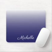 Personalisierter Gradientenblau Mousepad (Mit Mouse)