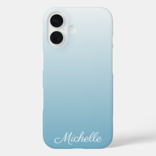 Personalisierter Gradientengel iPhone 16 Hülle