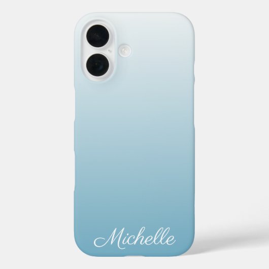 Personalisierter Gradientengel Case-Mate iPhone Hülle (Rückseite)