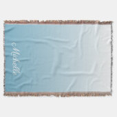 Personalisierter Gradientengel Decke (Vorderseite)