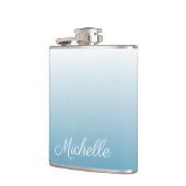 Personalisierter Gradientengel Flachmann (Links)