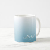 Personalisierter Gradientengel Kaffeetasse (VorderseiteRechts)