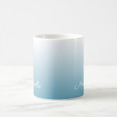 Personalisierter Gradientengel Kaffeetasse (Mittel)