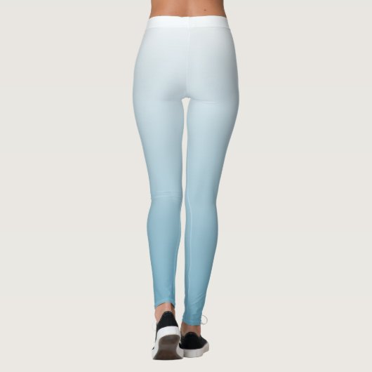 Personalisierter Gradientengel Leggings (Rückseite)