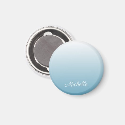 Personalisierter Gradientengel Magnet (Vorderseite/Rückseite)