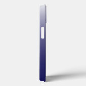 Personalisierter Gradientenombre marineblaue Case- Case-Mate iPhone Hülle (Rückseite / Rechts)