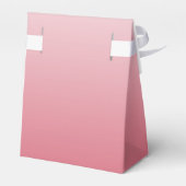 Personalisierter Gradientenrosa Geschenkschachtel (Rückseite)