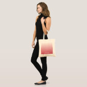 Personalisierter Gradientenrosa Tragetasche (Vorderseite (Model))