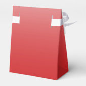 Personalisierter Gradientenrot Geschenkschachtel (Rückseite)