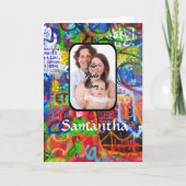 Personalisierter Graffiti Karte (Vorderseite)