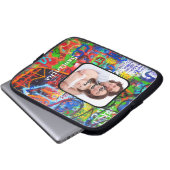 Personalisierter Graffiti Laptopschutzhülle (Vorne Knopf)