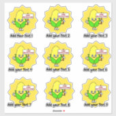 Personalisierter Gratulationstrainer Aufkleber (Blatt)