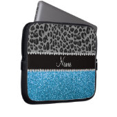 Personalisierter grauer laptopschutzhülle (Vorne Rechts)