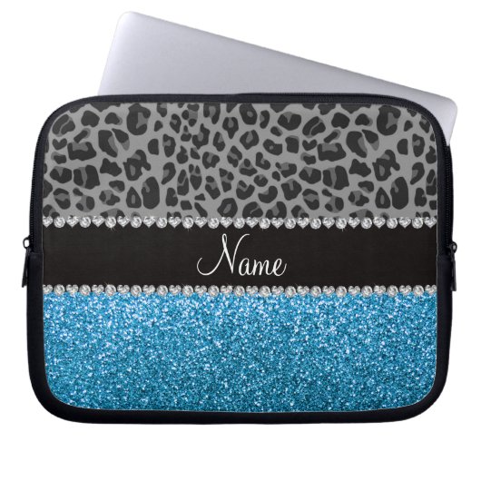 Personalisierter grauer laptopschutzhülle (Vorderseite)