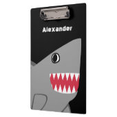 Personalisierter grauer schwarzer klemmbrett (Links)