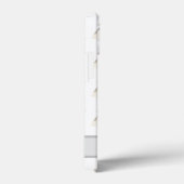 Personalisierter grauer und weißer Schnauzer-Hund Case-Mate iPhone Hülle (Rückseite / Rechts)